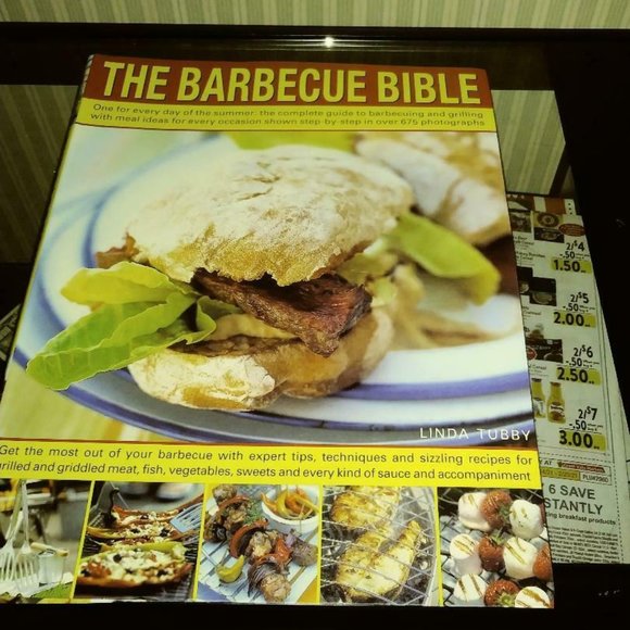 The Barbecue Bible by Linda Tubby large trade PAPERBACK - Picture 1 of 1